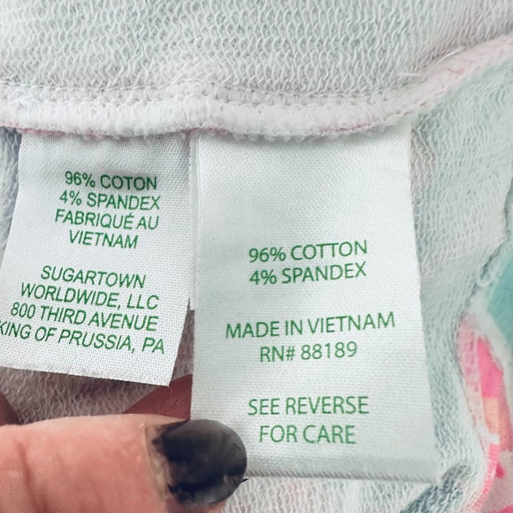 Lilly Pulitzer Out To Sea Skipper Popover Half Zip Sailboat Sweatshirt Small - Picture 10 of 12